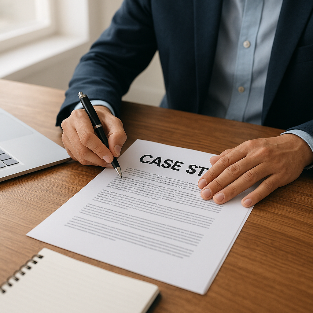 Case study jako narzędzie sprzedaży — jak je pisać