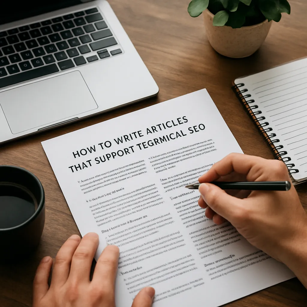 Jak tworzyć artykuły, które wspierają SEO techniczne