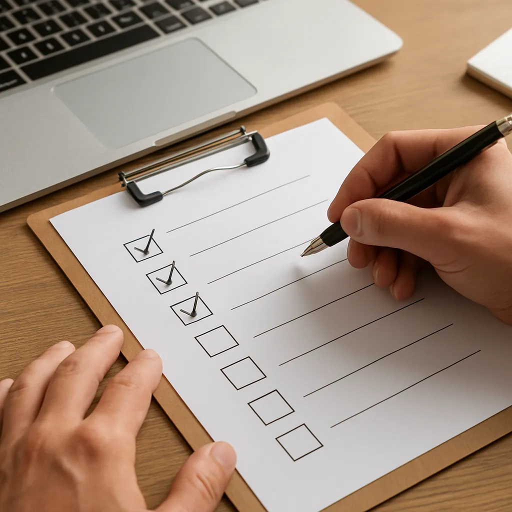 Jak wykorzystać checklisty jako format treści